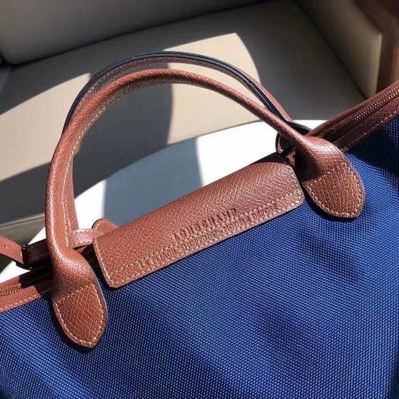 Longchamp Bags Longchamp Boxford Large Duffle Bag Navy Poshmark